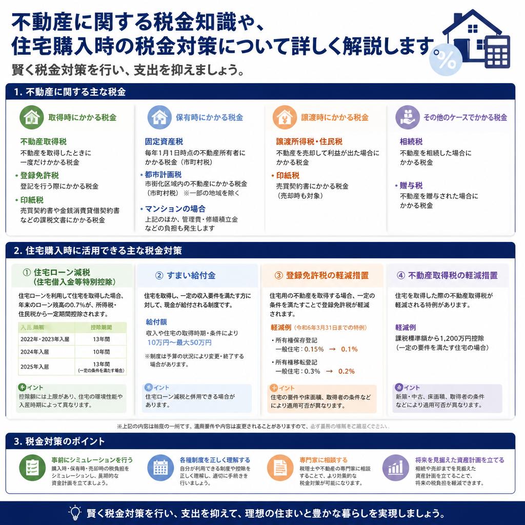 税金対策で無駄を省こう