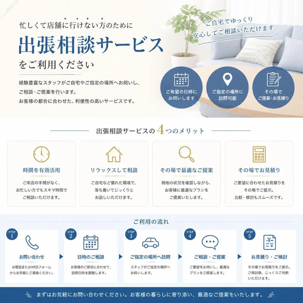 3. 出張相談のご案内