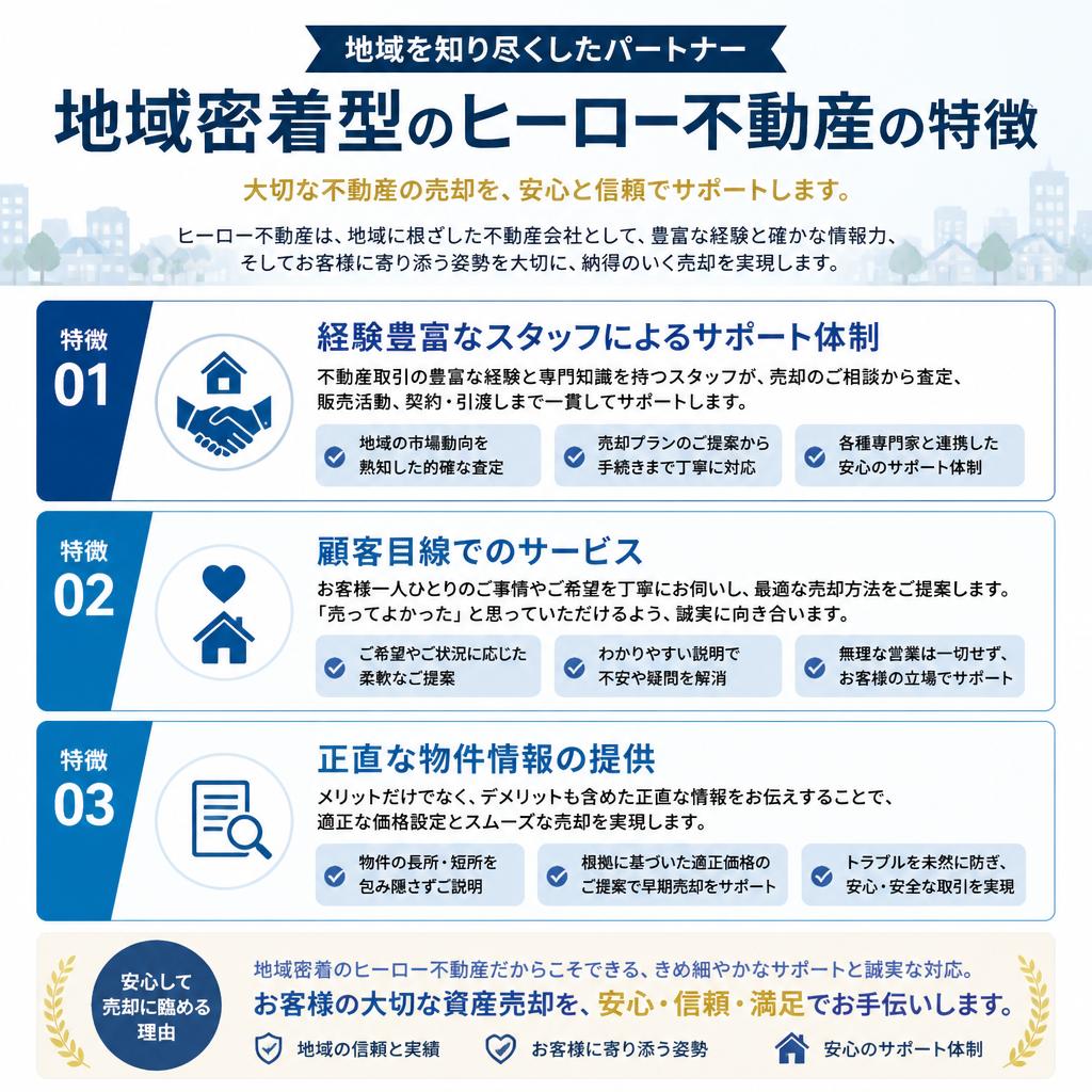 ヒーロー不動産の強み