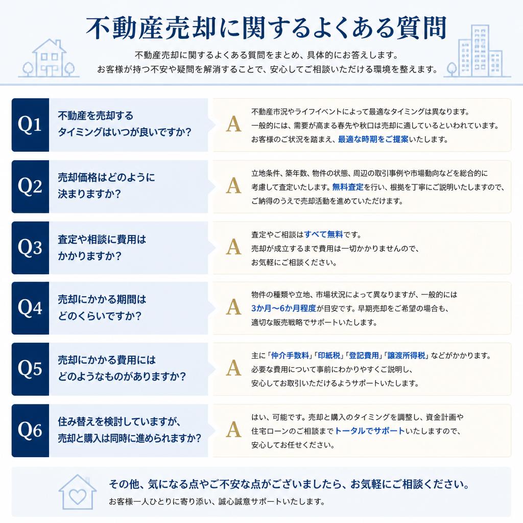 よくある質問とその回答