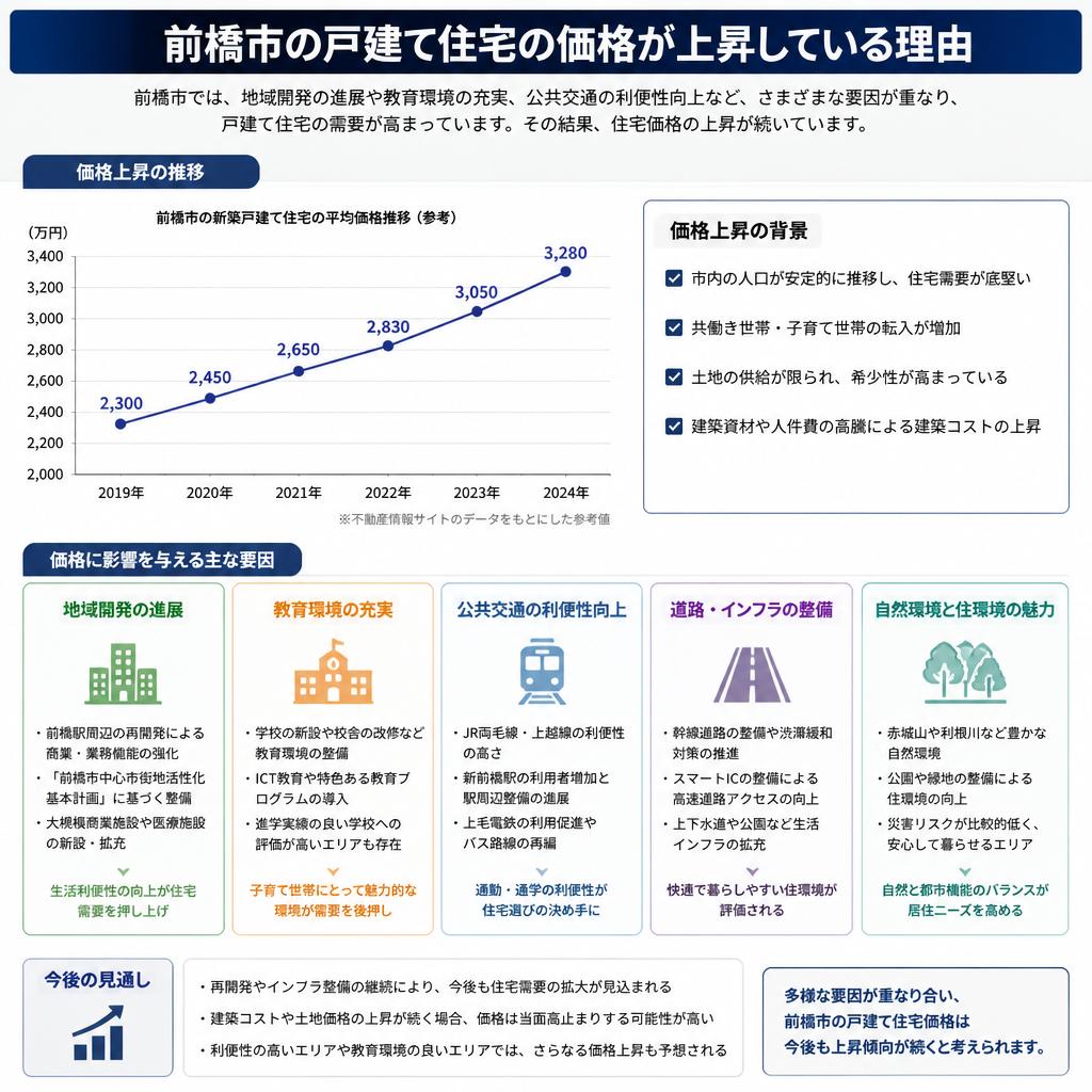 戸建て住宅の価格上昇の要因とは？