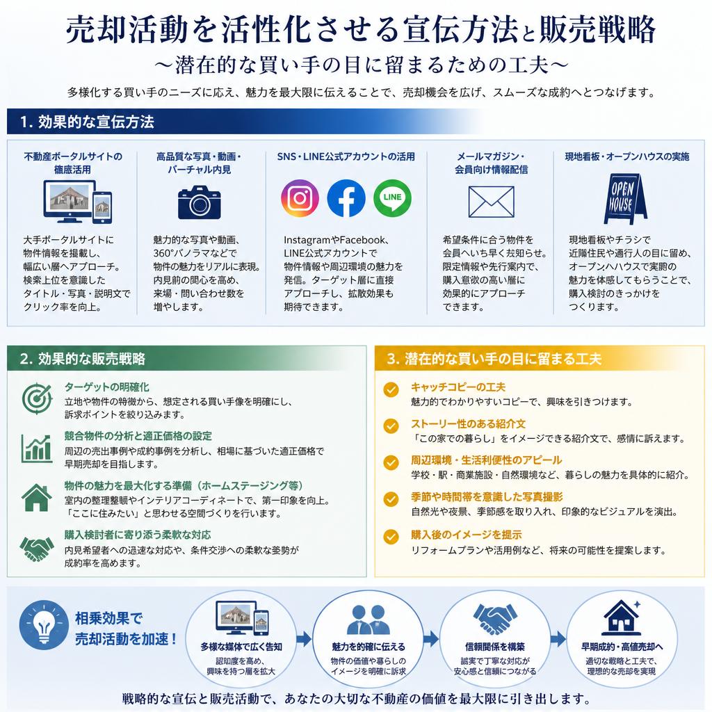 効果的な宣伝と販売戦略