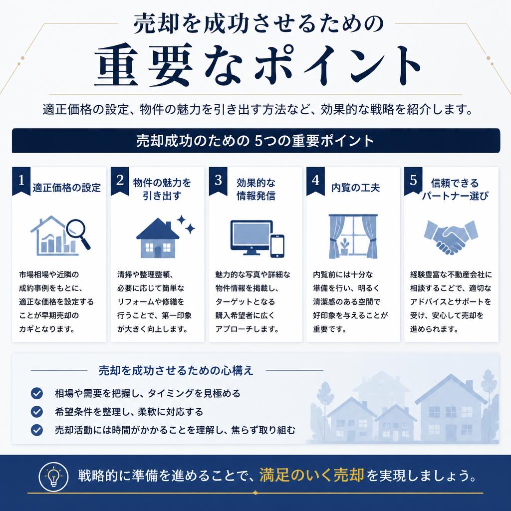 スムーズな売却のためのポイント