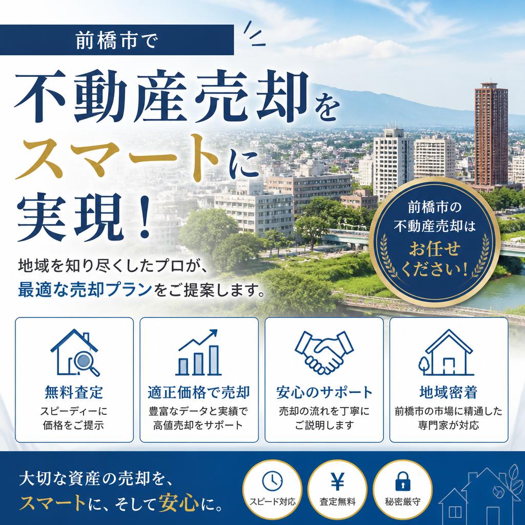 前橋市で不動産売却をスマートに実現！