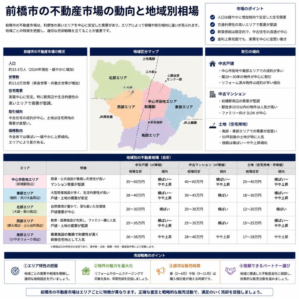 前橋市の不動産市場の最新情報