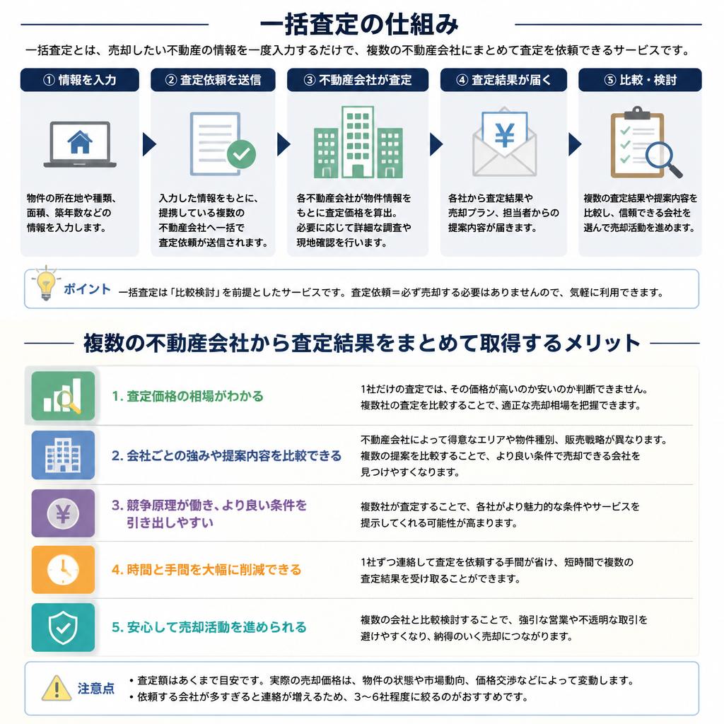 2. 一括査定とは？