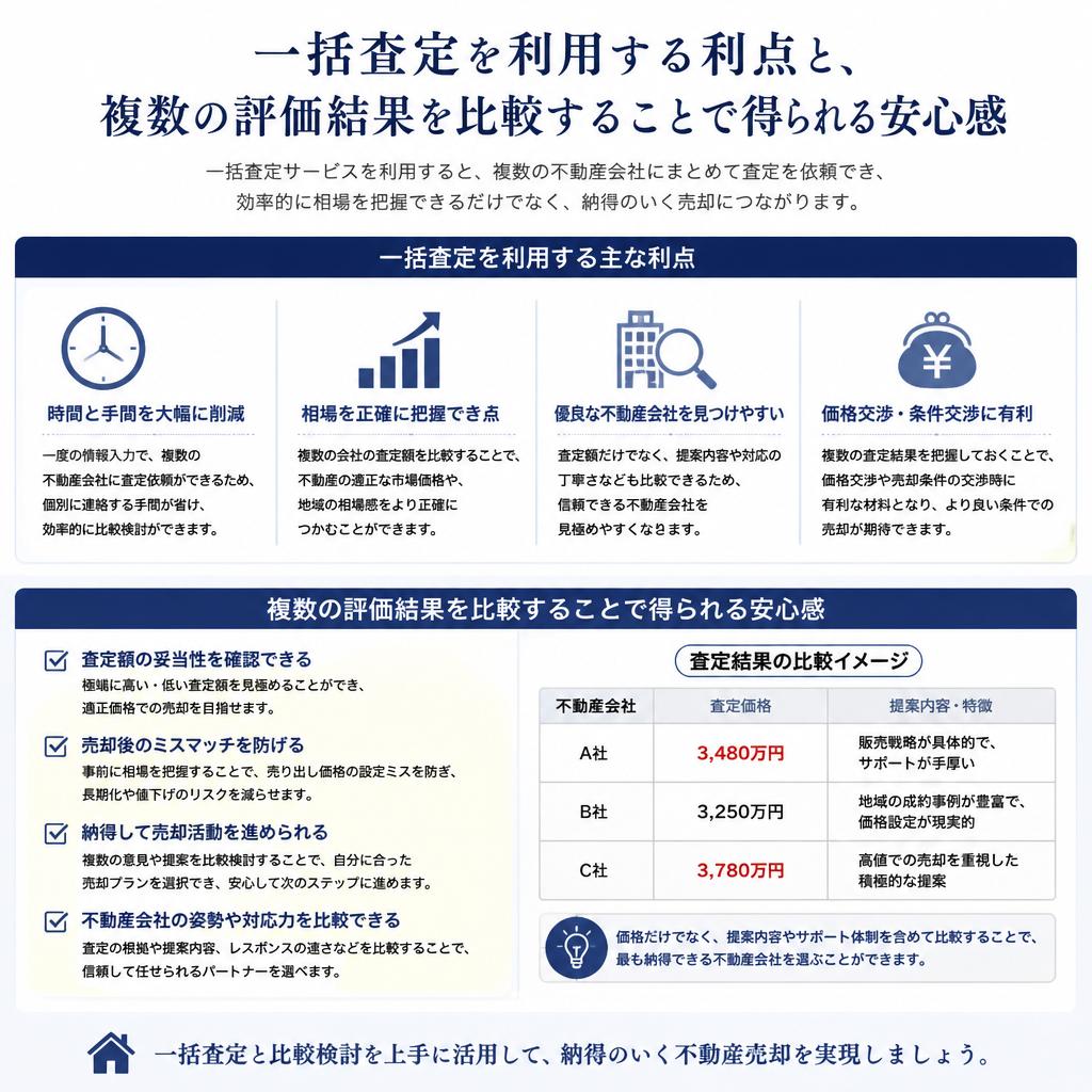 一括査定のメリット