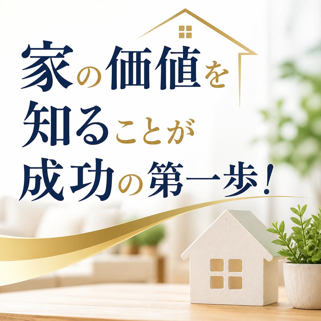 家の価値を知ることが成功の第一歩！