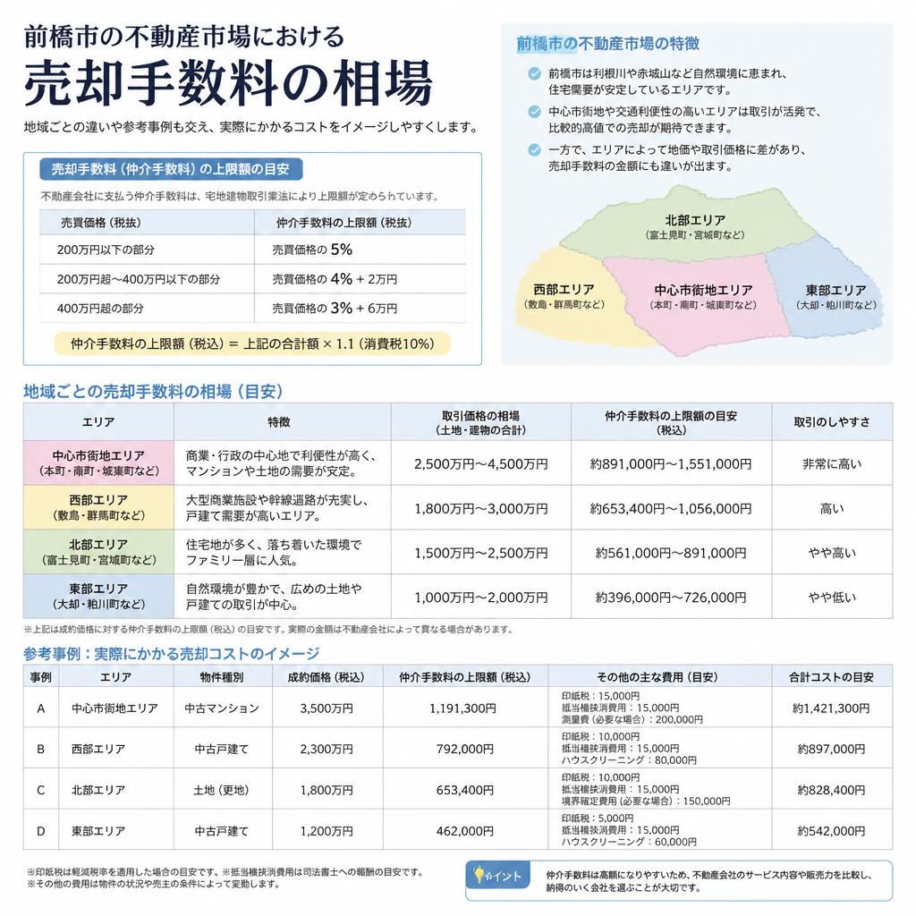 前橋市の相場と具体的な数字