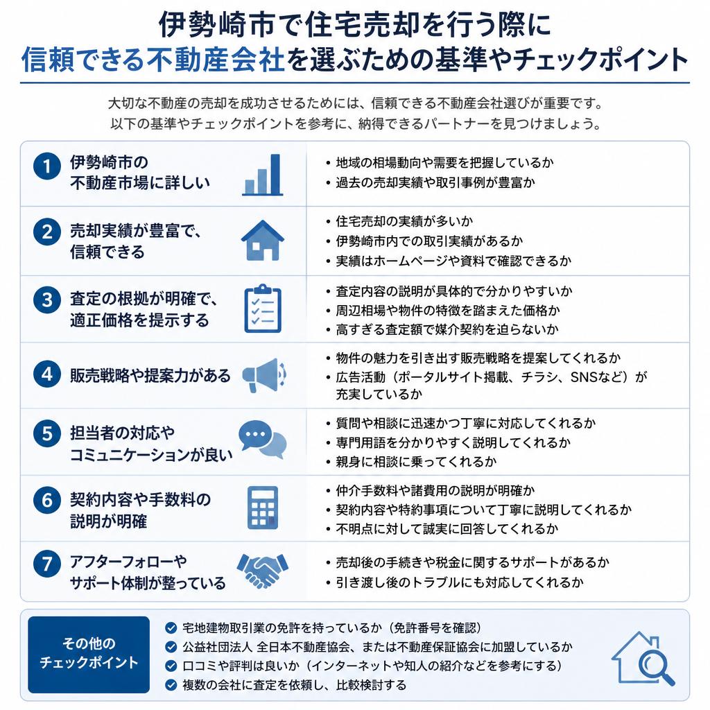 信頼できる不動産会社の選び方