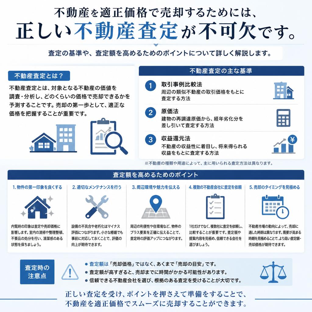 不動産査定の重要性とポイント