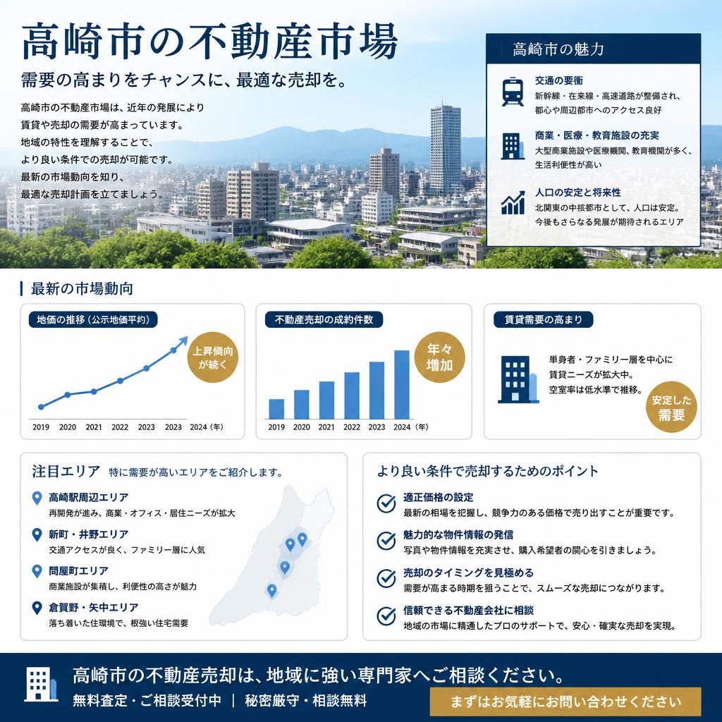 高崎市での不動産事情