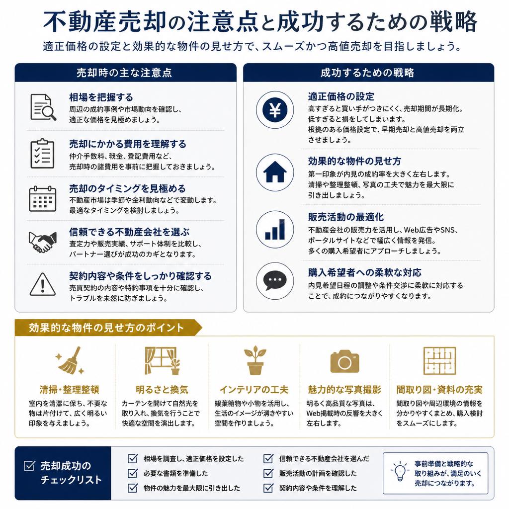 失敗しないための売却戦略
