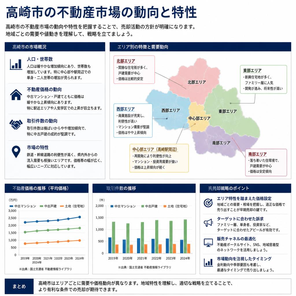 2. 高崎市の不動産市場を知る