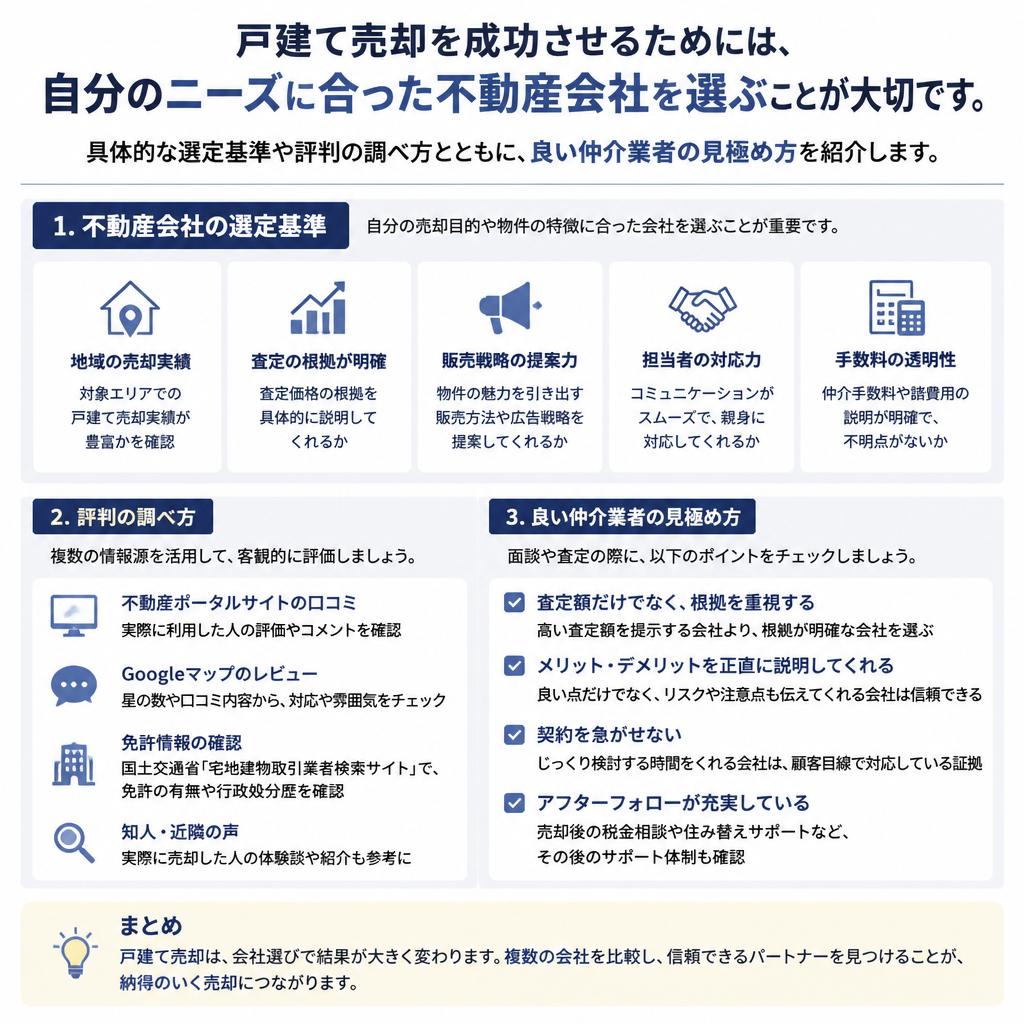 4. 適切な不動産会社の選び方