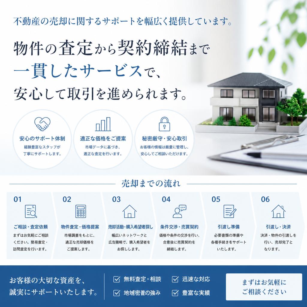 ヒーロー不動産のサポート内容