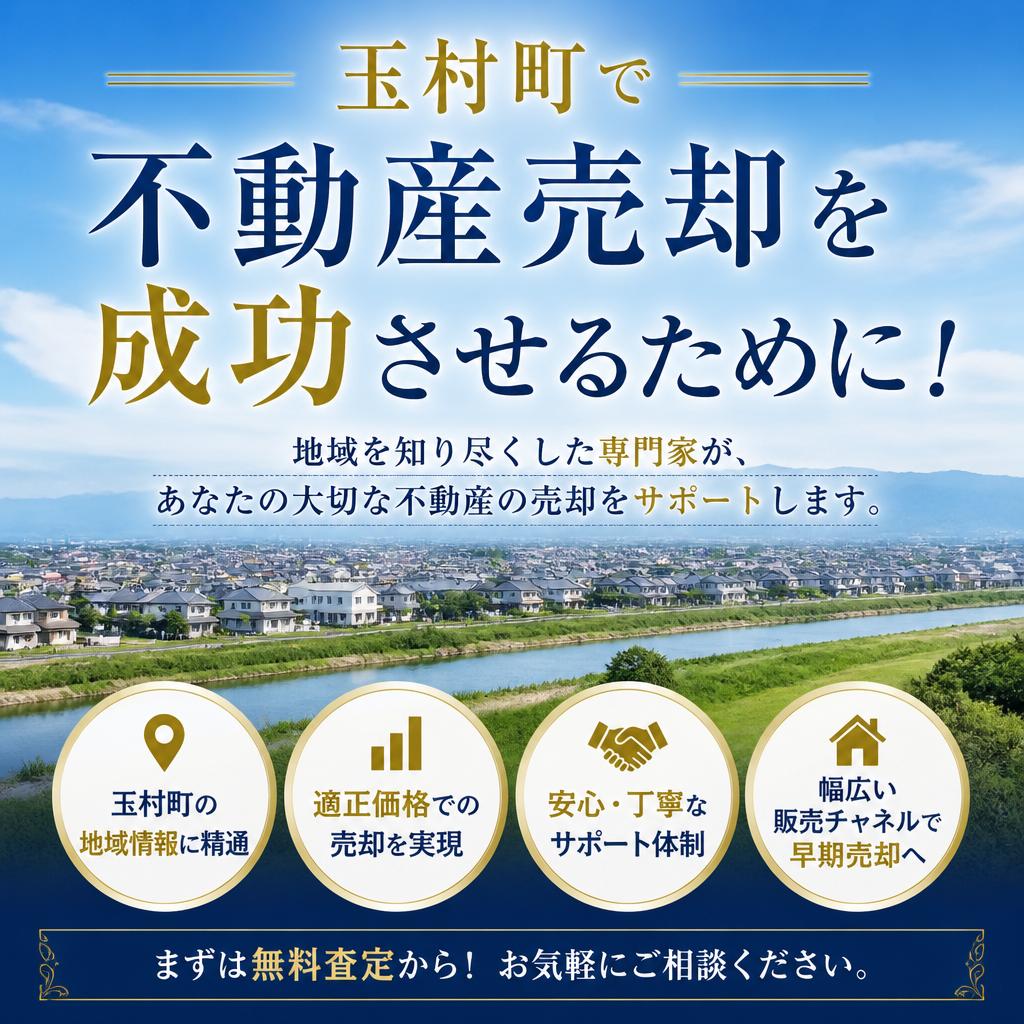 玉村町で不動産売却を成功させるために！