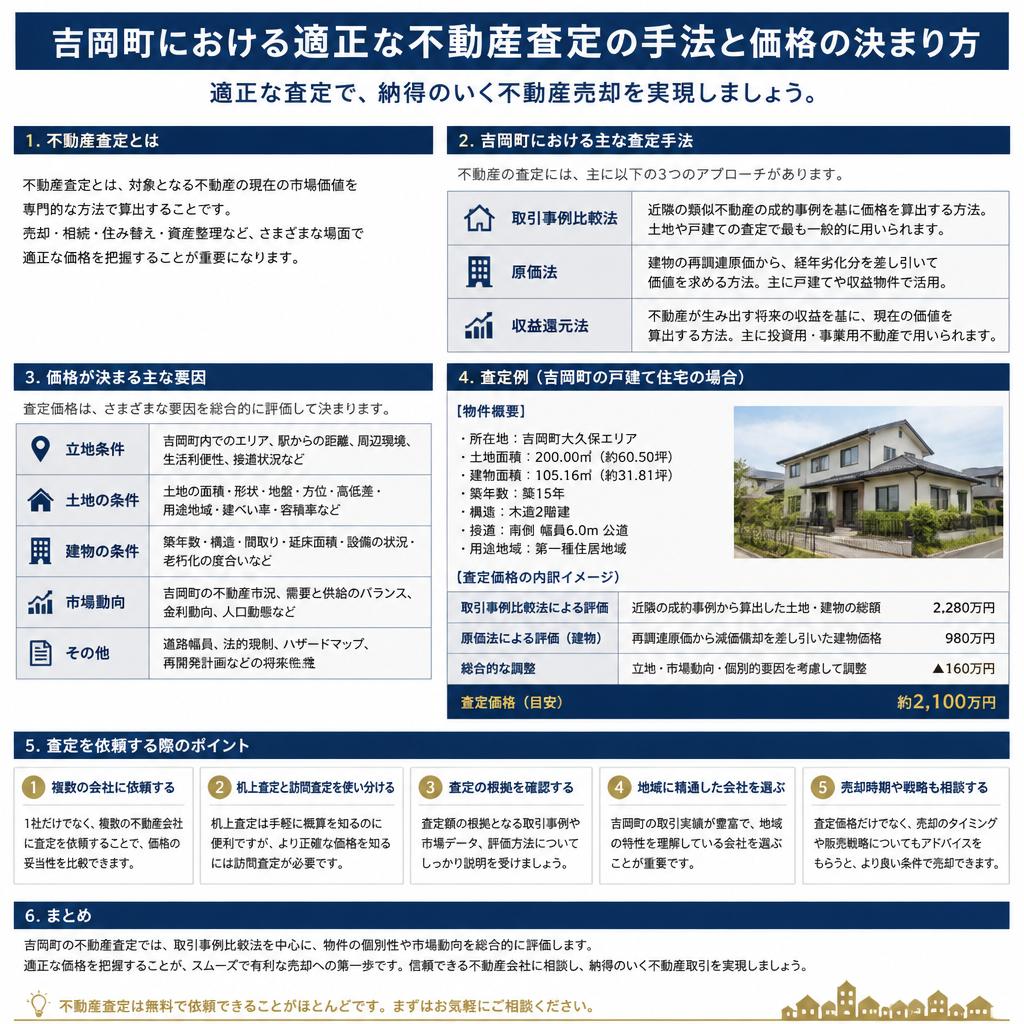 正しい不動産査定の方法