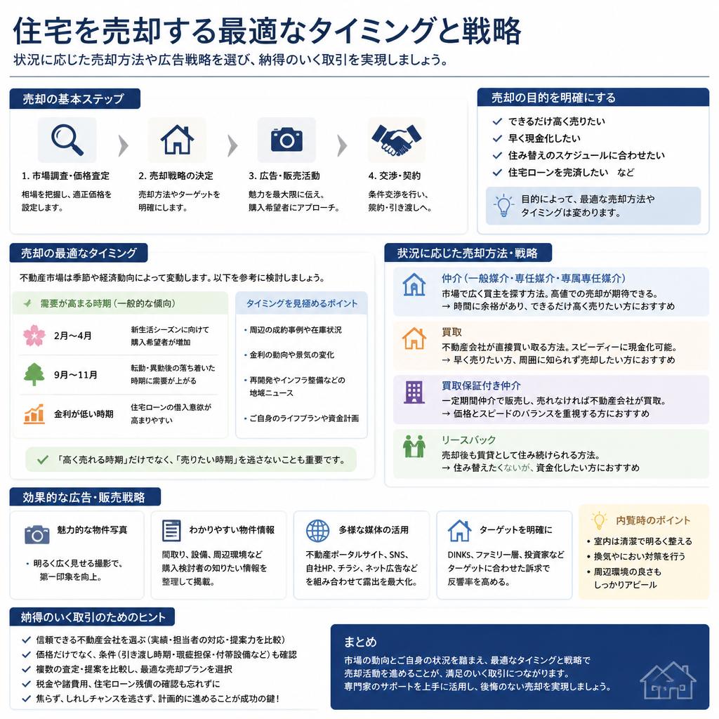 売却のタイミングと戦略