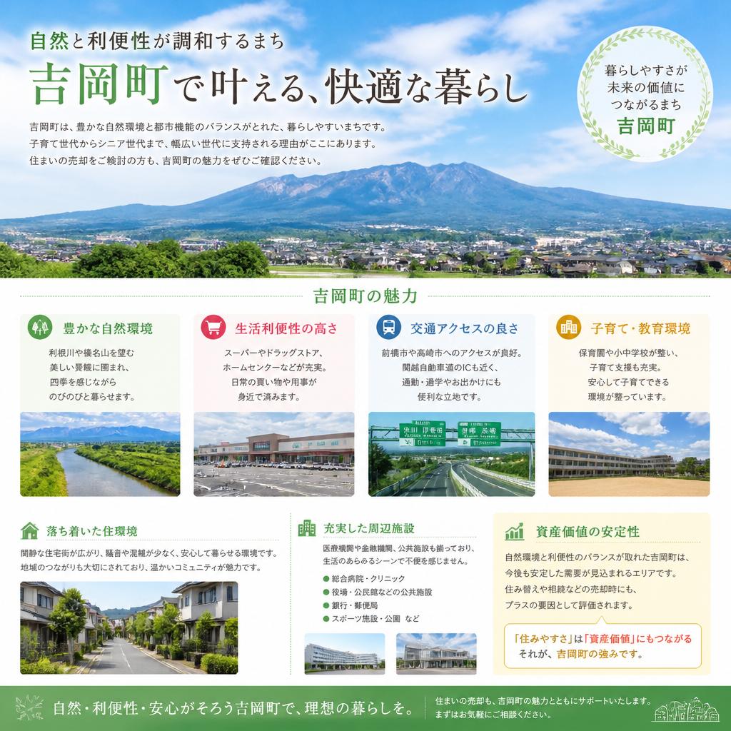 吉岡町の魅力を再発見しよう！