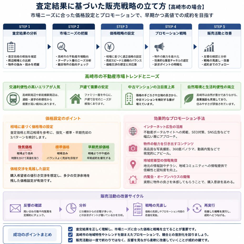 査定結果を活かした販売戦略の立案