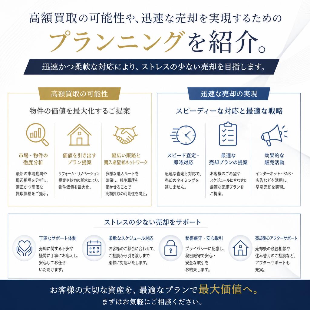 3. 買取を通じたスムーズな売却方法