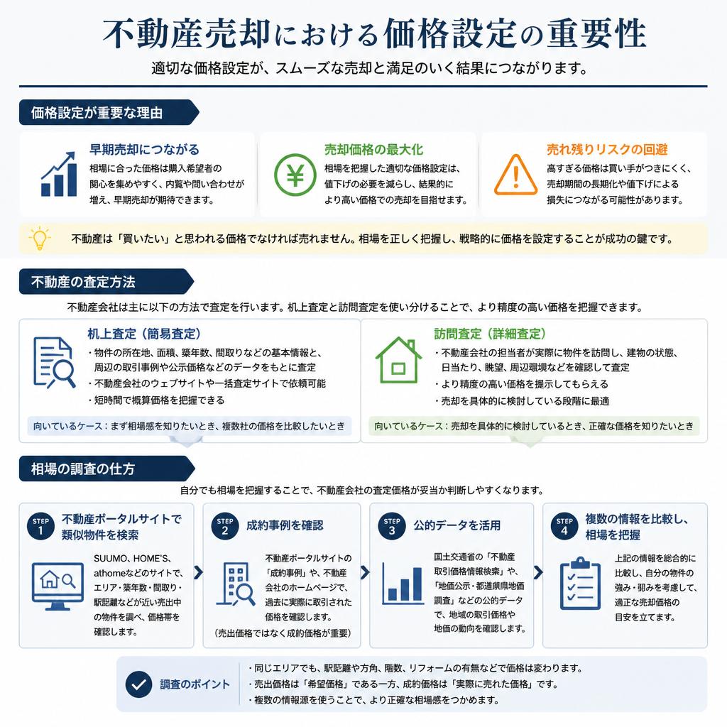2. 売却価格の設定方法
