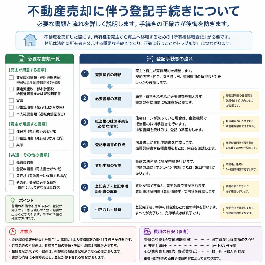 4. 登記手続きと必要書類