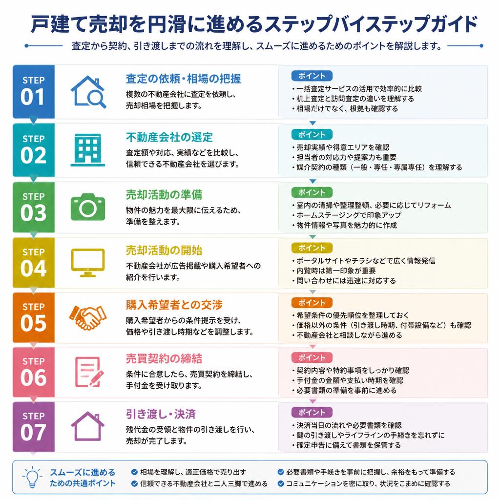 スムーズな売却手順の確立