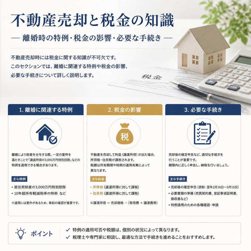 離婚に伴う税金の知識