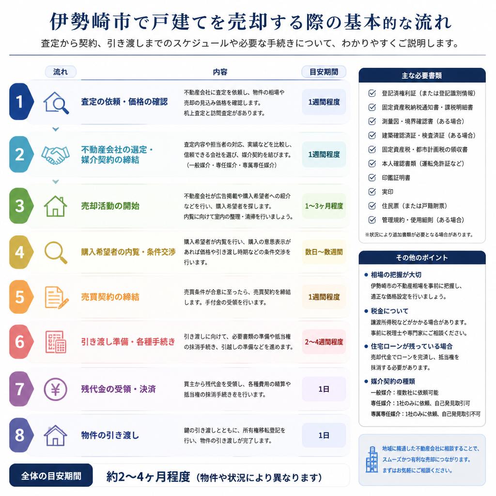 戸建て売却の流れを知ろう