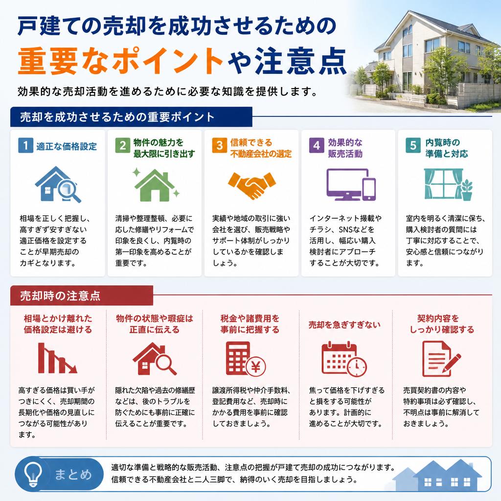 売却成功のポイント