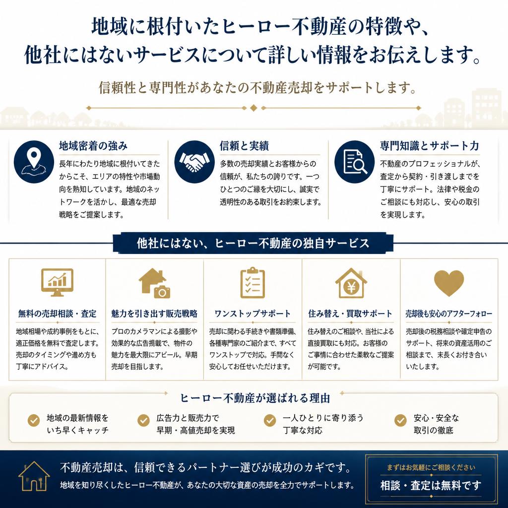 ヒーロー不動産の強み