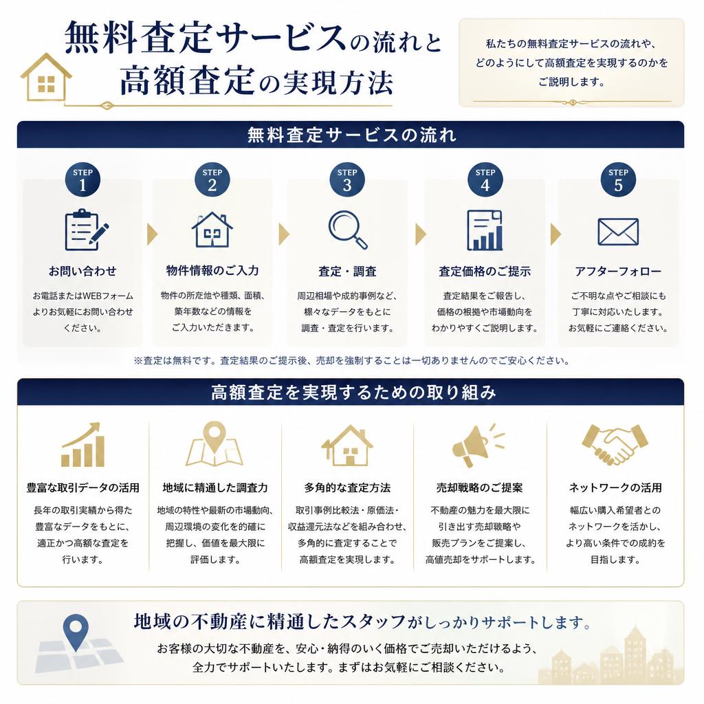ヒーロー不動産の無料査定サービス
