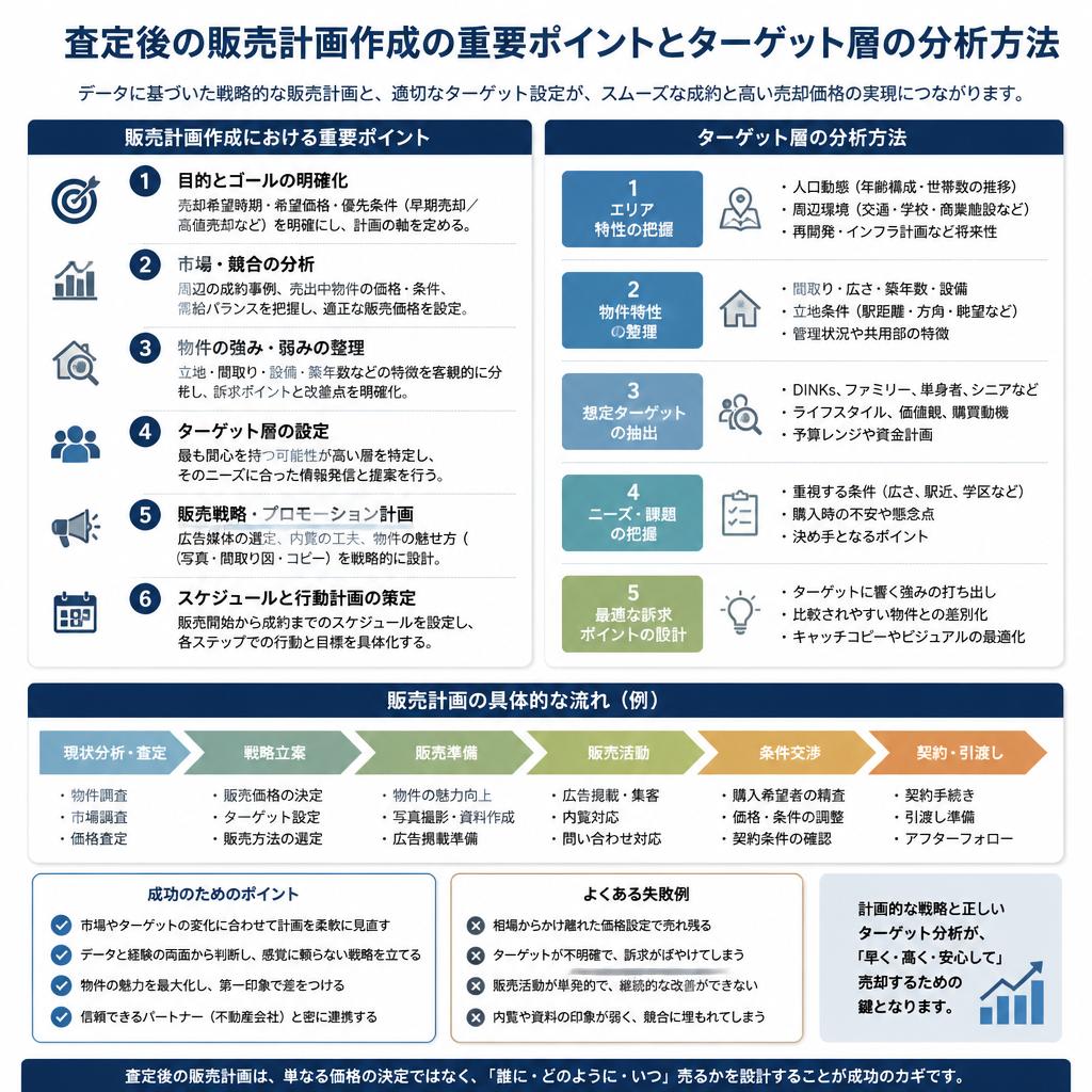 販売計画とターゲット層の分析