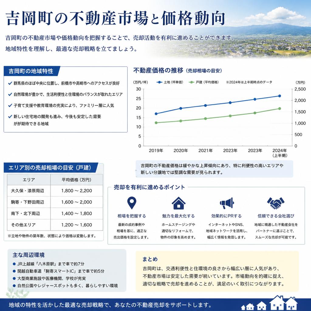 2. 吉岡町の不動産市場を理解する