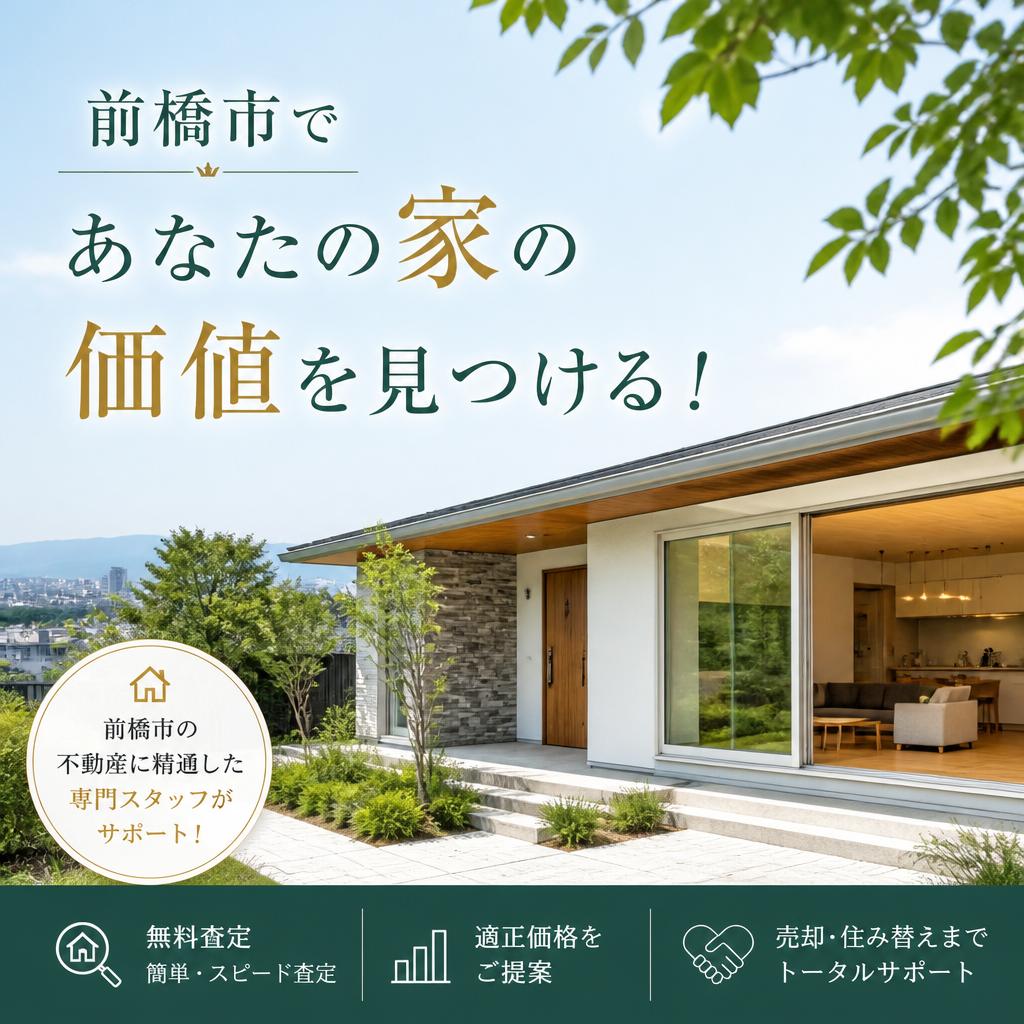 前橋市であなたの家の価値を見つける！