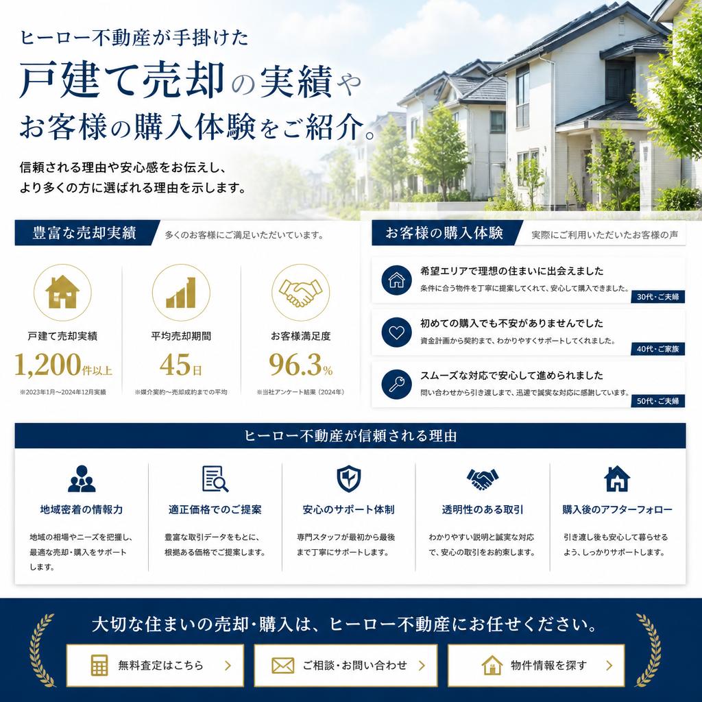実績とお客様の声