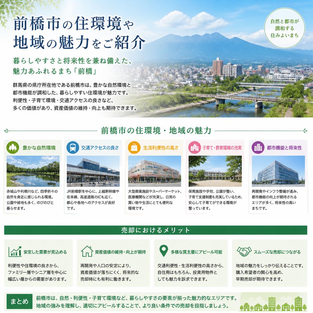 前橋市の魅力と特性