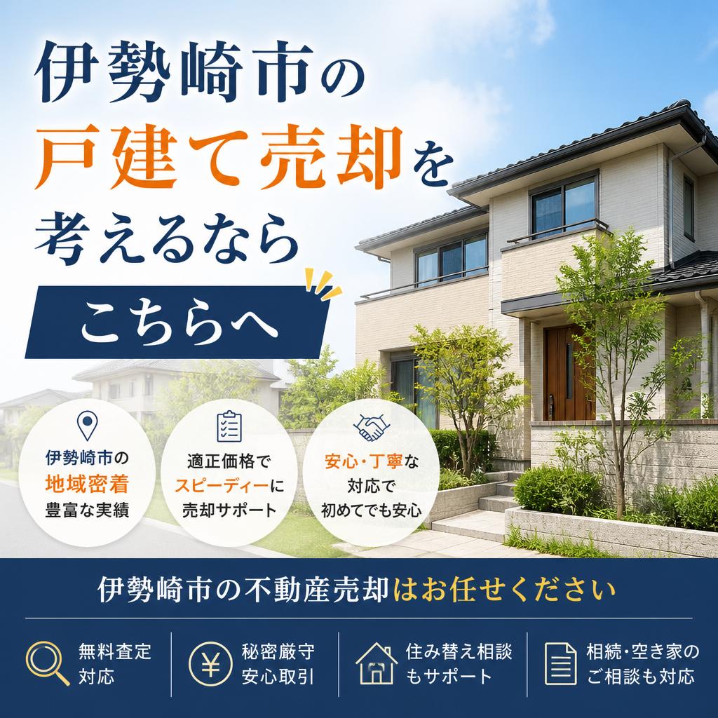 伊勢崎市の戸建て売却を考えるならこちらへ