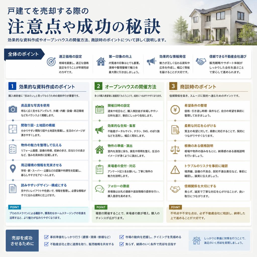 3. 不動産売却のポイント