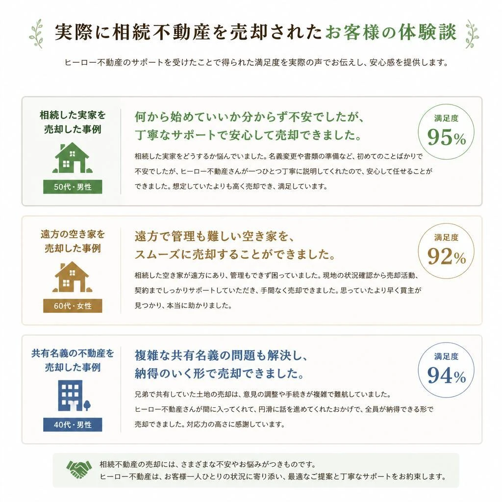 お客様の声と実績