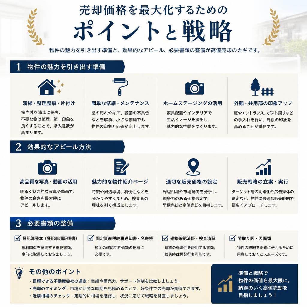 査定額を高めるポイント