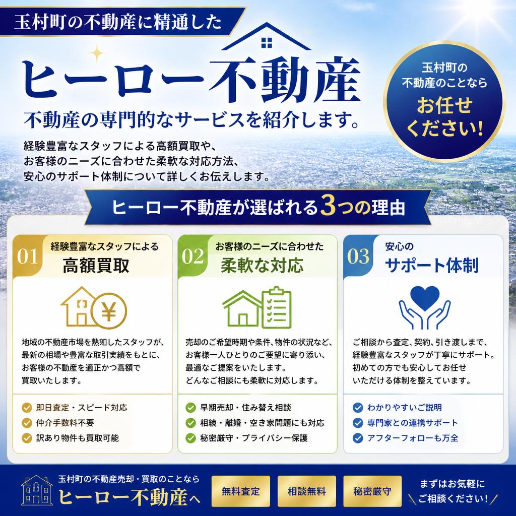 ヒーロー不動産の強み