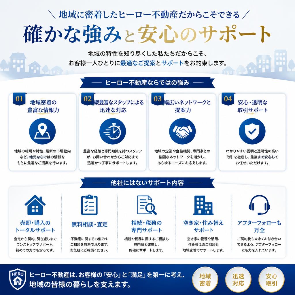 ヒーロー不動産の強み