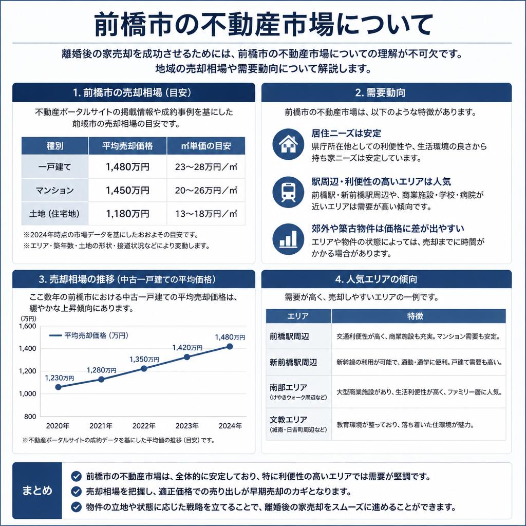 前橋市の不動産市場の現状