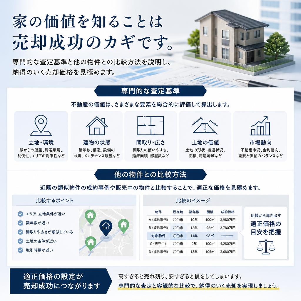 3. 不動産査定の重要ポイント