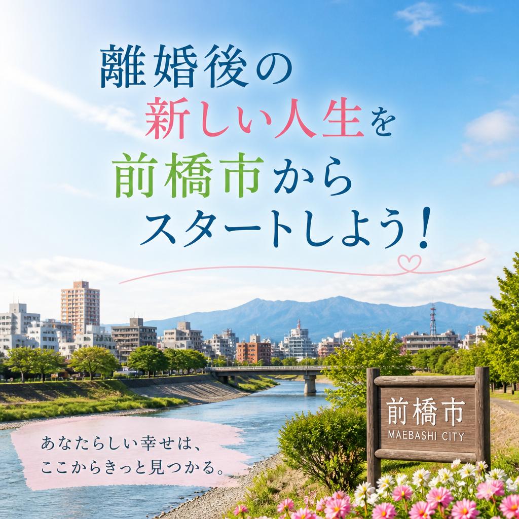 離婚後の新しい人生を前橋市からスタートしよう！