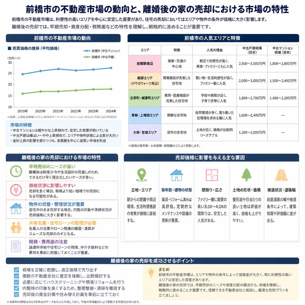 前橋市の不動産市場の現状