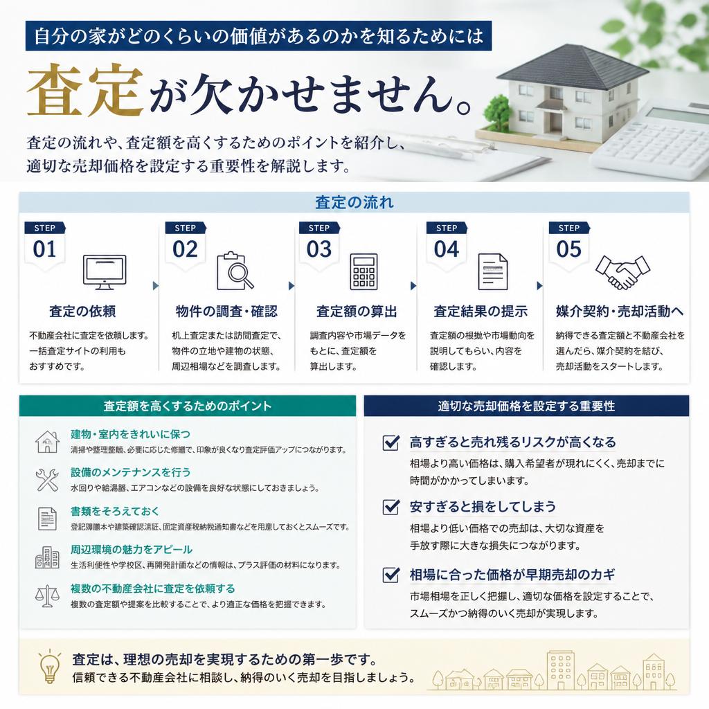 家の査定方法とポイント